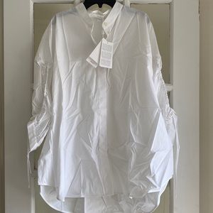 Hugo Boss white cotton shirt Sz 4